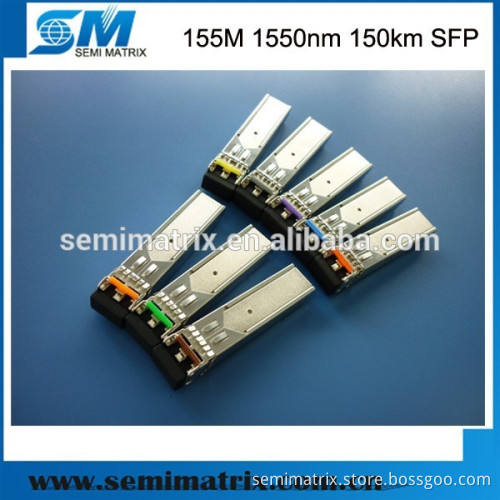 155Mbps 1550nm 150km SFP Optical Transceiver